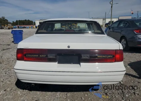 1993 Mercury Cougar Xr7 из США, поврежденный, VIN 1MEPM6243PH627307